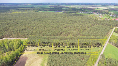 Ostatnia wolna działka - reszta sprzedana - Niksowizna   -
podlaskie