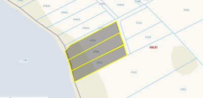 Działki z linią brzegową jeziora Wojnowo - Miłki   -
warmińsko-mazurskie Zdjęcie nr 2