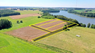 Działki z linią brzegową jeziora Wojnowo - Miłki   -
warmińsko-mazurskie Zdjęcie nr 3