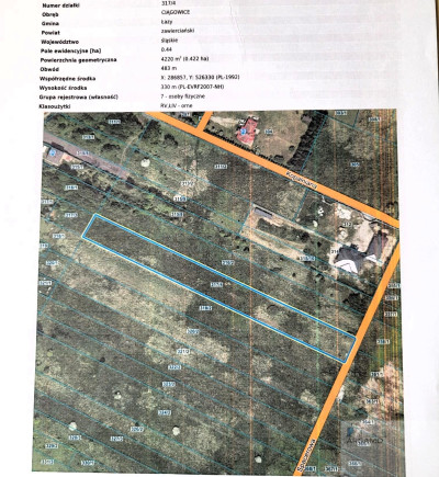 Działka budowlana - Ciągowice   -
śląskie Zdjęcie nr 2