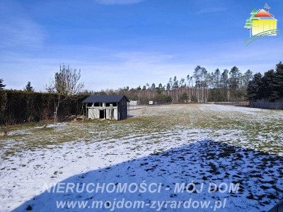 Ładna działka z nowym domkiem drewnianym całorocznym - Bartniki  - Mazowieckie