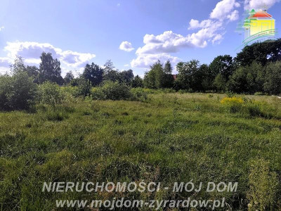 Działka budowlana w spokojnej okolicy - Żyrardów  -
Mazowieckie Zdjęcie nr 3
