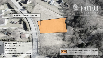 Działka budowlana 12,79 ara – Bieśnik, gm. Łużna 1185S/2026 -
Małopolskie Zdjęcie nr 2