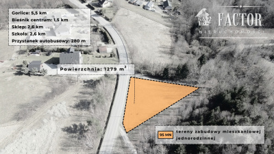 Widokowa działka budowlana 12,79 ara – Bieśnik, gm. Łużna 1183S/2026 -
Małopolskie Zdjęcie nr 2