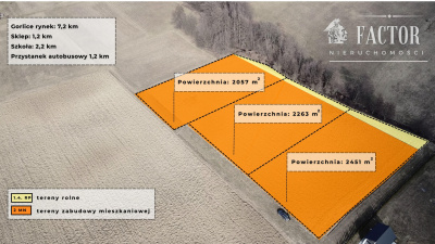 Działka budowlano-rolna 20 ar, Dominikowice 1182S -
Małopolskie Zdjęcie nr 17