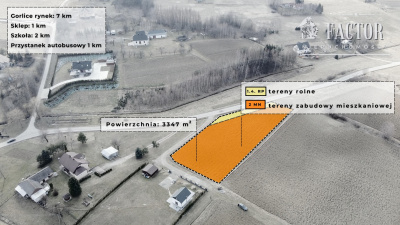 Działka budowlano-rolna 20 ar, Dominikowice 1182S -
Małopolskie Zdjęcie nr 18