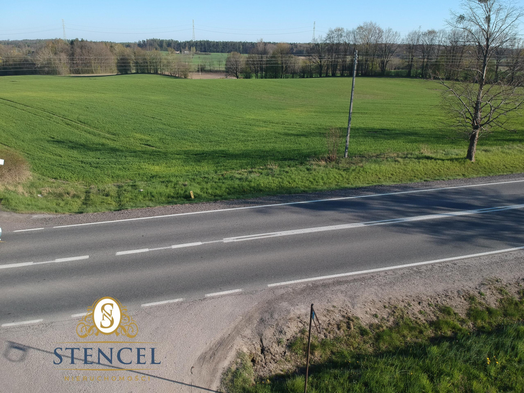 Działki usługowe z własnym wjazdem z trasy głównej Żukowo-Kościerzyna - Wyczechowo  -
pomorskie Zdjęcie nr 1