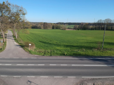 Działki usługowe z własnym wjazdem z trasy głównej Żukowo-Kościerzyna - Wyczechowo  -
pomorskie Zdjęcie nr 2