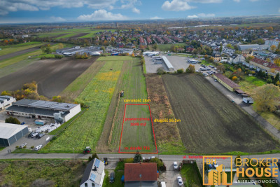 Działka z wydanymi warunkami na halę - Opole  - Opolskie