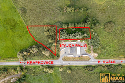 Działka inwestycyjna - Krapkowice  - Opolskie