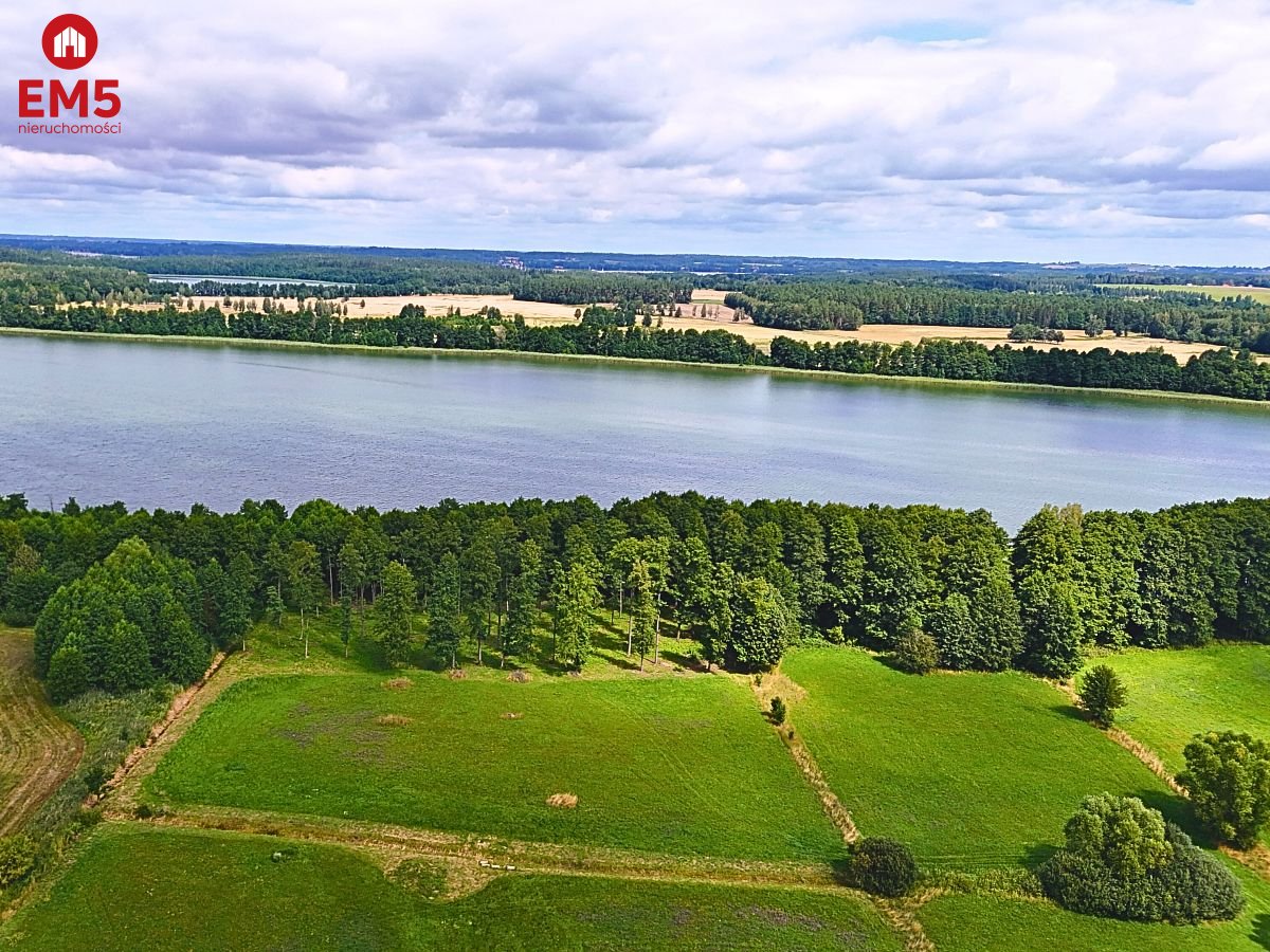 Pierwsza linia jeziora Harsz - działka budowlana - Harsz  -
WARMIŃSKO-MAZURSKIE Zdjęcie nr 1