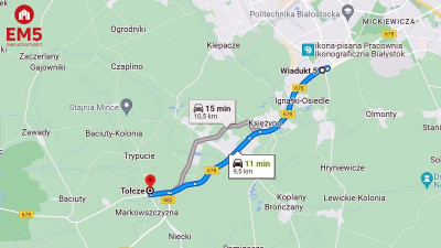 Działka 1000 m2 Tołcze - Tołcze  -
PODLASKIE Zdjęcie nr 3