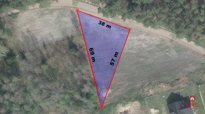 Działka budowlana pod lasem 1085 m2 - Solniczki  -
Podlaskie Zdjęcie nr 7