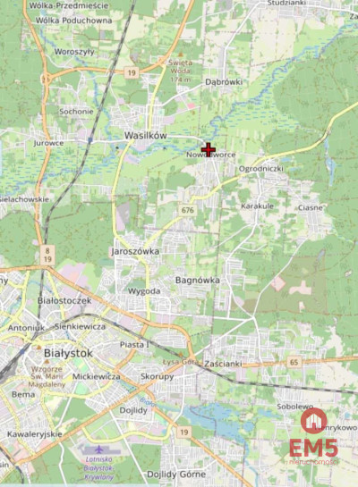 Nowodworce działka dla Inwestora - Nowodworce  -
Podlaskie Zdjęcie nr 6