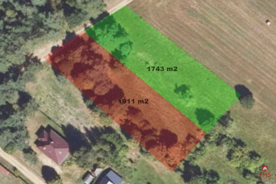 Działka 1900 m2 Pieńki - Pieńki  -
Podlaskie Zdjęcie nr 11