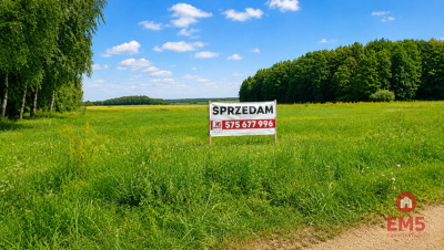 Działka budowlana 2160 m2 Nowosiółki - Nowosiółki  - Podlaskie
