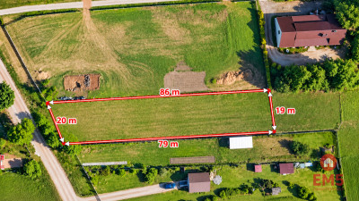 Działka budowlana 1571 m2 - Krynice  -
Podlaskie Zdjęcie nr 5