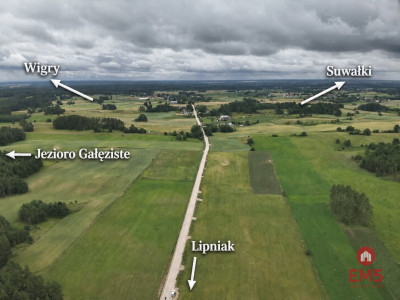 Działka 3000 m blisko jezior i natury  Lipniak gmina Suwałki - Lipniak  -
Podlaskie Zdjęcie nr 3