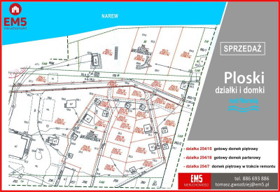 Działki i domki nad Narwią - Ploski  -
PODLASKIE Zdjęcie nr 5