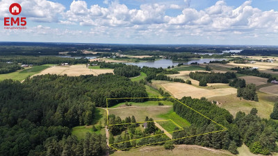 Wyjątkowa działka otoczona lasem  - Jeziorki  -
PODLASKIE