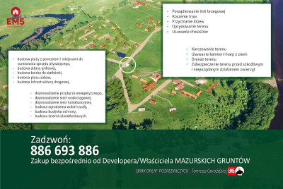 Piękne działki na Mazurach - Boguszewo  -
WARMIŃSKO-MAZURSKIE Zdjęcie nr 8