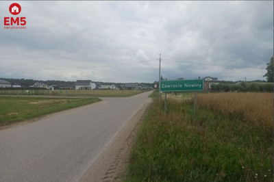 Na sprzedaż działka budowlana 1435 m  Zawrocie-N - Wysokie Mazowieckie  -
PODLASKIE