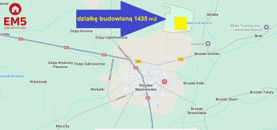 Na sprzedaż działka budowlana 1435 m  Zawrocie-N - Wysokie Mazowieckie  -
PODLASKIE Zdjęcie nr 5