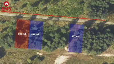 Działka budowlana 854 m2 Ciasne - Ciasne  -
PODLASKIE Zdjęcie nr 6