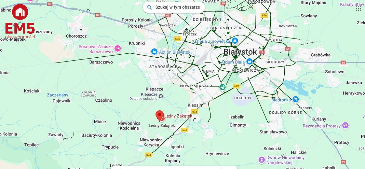Na sprzedaż działka budowlana - Horodniany   -
PODLASKIE Zdjęcie nr 1