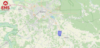 Działka rolno-budowlana na sprzedaż - Zagruszany  -
PODLASKIE