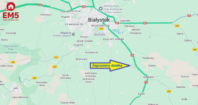 Działka rolno-budowlana na sprzedaż - Zagruszany  -
PODLASKIE Zdjęcie nr 8