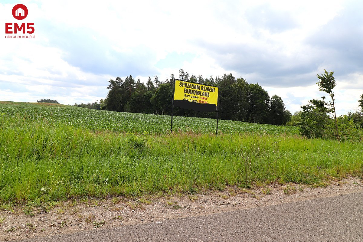 Działka na Mazurach blisko jeziora  - Rożyńsk Wielki  -
WARMIŃSKO-MAZURSKIE Zdjęcie nr 1