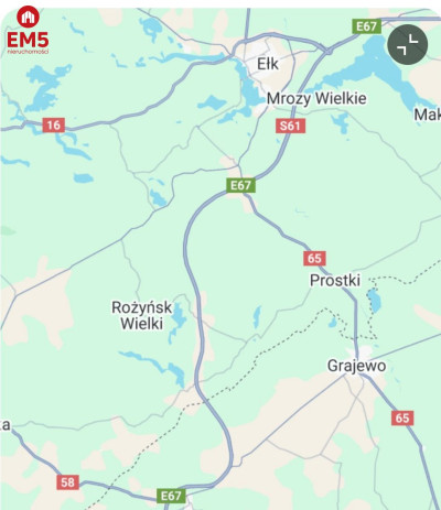Działka na Mazurach blisko jeziora  - Rożyńsk Wielki  -
WARMIŃSKO-MAZURSKIE Zdjęcie nr 3