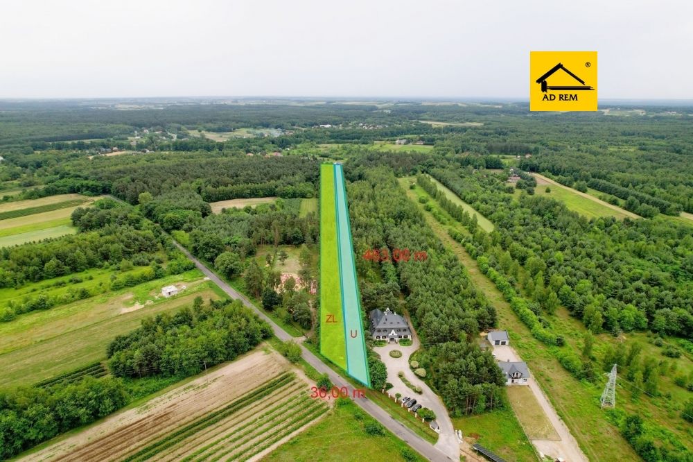 Na sprzedaż działka inwestycyjna - Uściąż -
lubelskie Zdjęcie nr 1