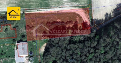 Na sprzedaż działka budowlana - Zalesie -
lubelskie Zdjęcie nr 2