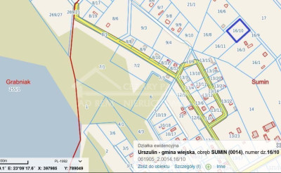 Na sprzedaż działka budowlana - Sumin -
lubelskie Zdjęcie nr 15