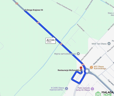 Na sprzedaż działka budowlana - Oława -
dolnośląskie Zdjęcie nr 5