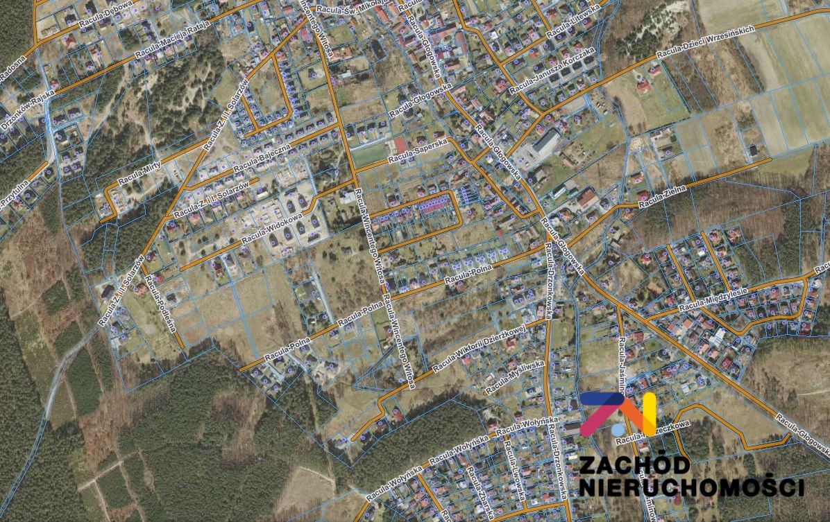 Na sprzedaż działka budowlana - Racula -
lubuskie Zdjęcie nr 1