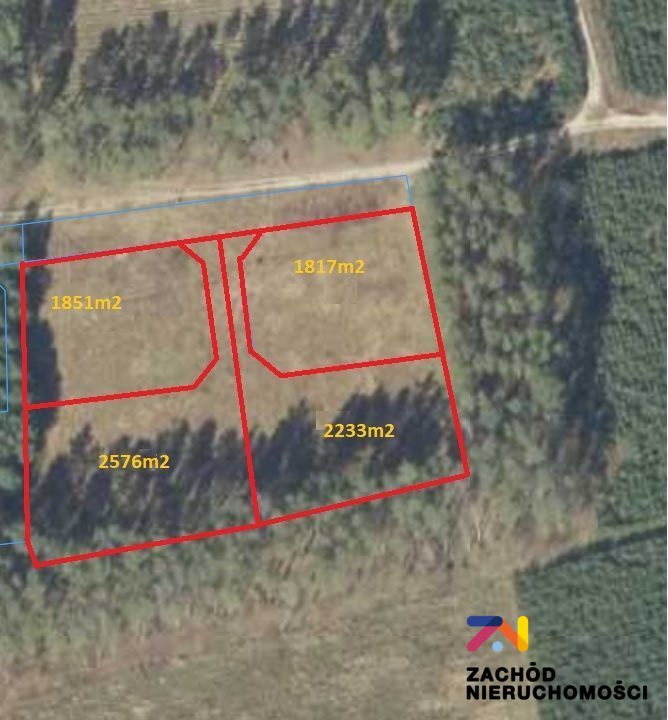 Na sprzedaż działka budowlana - Wilkanowo -
lubuskie Zdjęcie nr 1