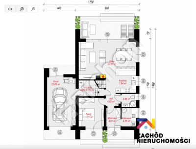 Na sprzedaż działka budowlana - Cigacice -
lubuskie Zdjęcie nr 7
