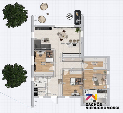 Na sprzedaż działka budowlana - Cigacice -
lubuskie Zdjęcie nr 9