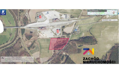 Na sprzedaż działka inwestycyjna - Sękowice -
lubuskie Zdjęcie nr 7