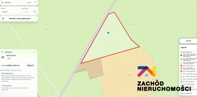 Na sprzedaż działka rolna - Tarnawa Krośnieńska - lubuskie