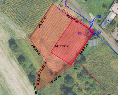 atrakcyjna działka 1141 m2 na granicy Pólka  Skarszewa - Skarszew  - wielkopolskie