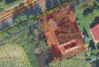 działka budowlana 327 m2 Pruszków gm Blizanów - Pruszków  - wielkopolskie