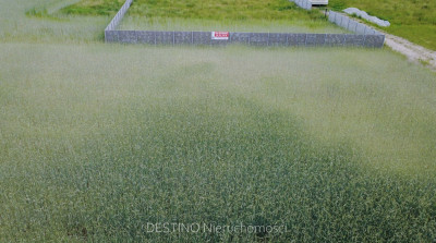 działka pod budowę domu jednorodzinnego 1376 m2 w gminie Ślesin - Kępa  -
wielkopolskie Zdjęcie nr 4