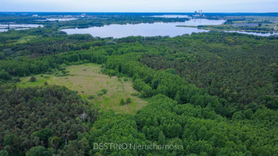 działka pod budowę domu jednorodzinnego 1376 m2 w gminie Ślesin - Kępa  -
wielkopolskie Zdjęcie nr 8