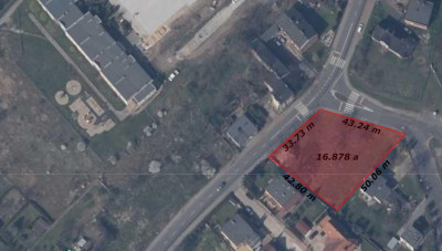 działka budowlana z warunkami na budynek wielorodzinny - Kalisz   - wielkopolskie