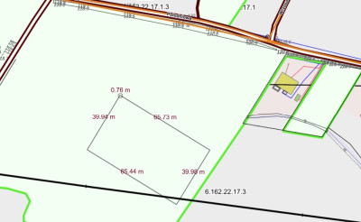 działka budowlana 2625 m2 Wolica 393000 zł -  Wolica  -
wielkopolskie Zdjęcie nr 4