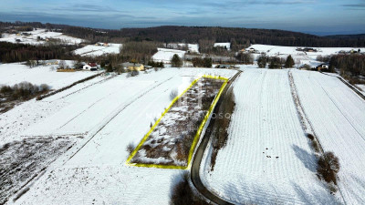 WIDOKOWA DZIAŁKA ROLNA CZERMNA GM SZERZYNY 41AR - Czermna  - małopolskie